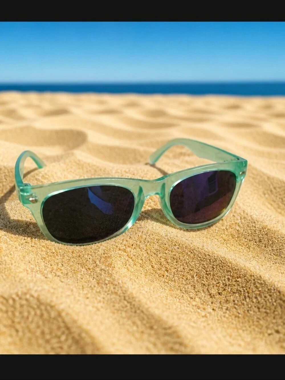 Kids Mirrored Sunglasses - Amber, Mint & Smoke Frames Choose You Favorite Color